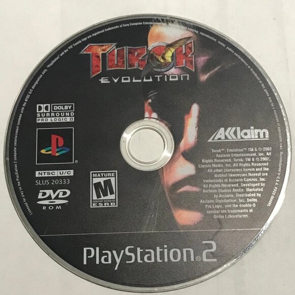 Turok Evolution for PlayStation 2 PS2 - Picture 1 of 2